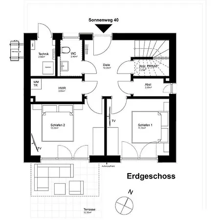 Sonnenweg 40 Mit Sauna Und Garten *